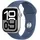 Watch Series 10 GPS + Cellular 42 mm Aluminiumgehäuse silber Sportarmband denim M/L