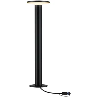 Paulmann LED-Outdoor-Pollerleuchte Plate Plug & Shine LED Pollerleuchte Einzelleuchte IP44 2200K 7W Anthrazit