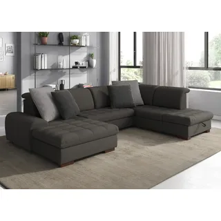 sit&more Luxor Sofakissen 50 x 50 cm Grau