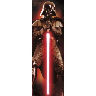 Grupo Erik Editores Tür-Poster mit Motiv Star Wars Darth Vader, 53 x 158 cm