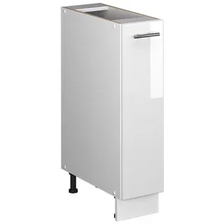 Vicco Unterschrank Apothekerschrank 20 x 82 x 51,6 cm Weiß Hochglanz