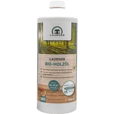 BIO Holzöl universal (1 Liter) lebensmittelecht für innen, geruchslos, farblos für Möbel, Holzböden, Pflanzgefäße - Pflegeöl