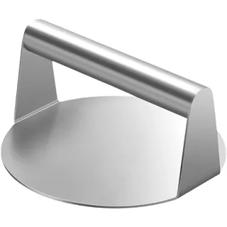 LANDMANN Burger Smasher Burgerpresse Fleischpresse presse Edelstahl 14x7,5cm