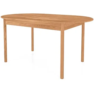 byoak Tisch Oval INA Kernbuche , Holz , 90x77x160 cm , Esszimmer, Esstische