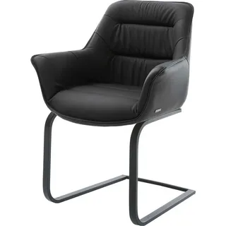 DeLife Schwingstuhl Kaira-Flex Echt-Leder flach