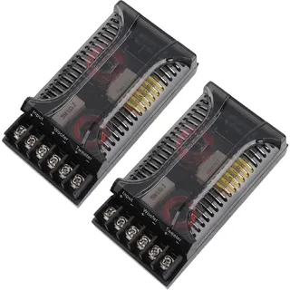 Ejoyous Auto Frequenzweiche 2 Wege, 12V Universal Auto Lautsprecher Frequenzteiler Auto Audio Frequenzweiche, für Richtigen und Klaren Klang zu Gewährleisten