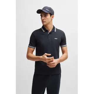 Boss Paddy Kurzarm-poloshirt Dark Blue L