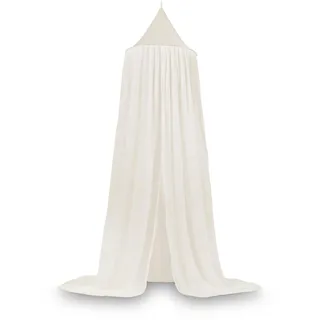 jollein Baldachin Vintage Ivory - Höhe 245 cm - Oeko-TEX-Zertifziert - Betthimmel Babybett Kinderzimmer