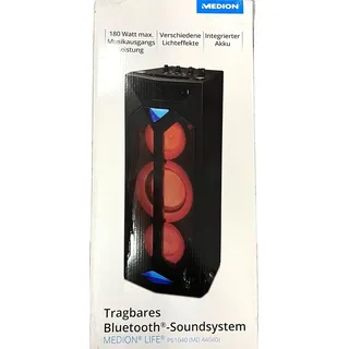 Medion Tragbares Bluetooth Soundsystem MD 44040