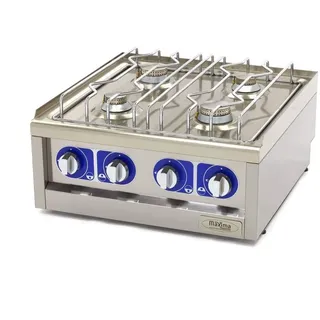 MAXIMA Gastro Kochfeld - 2 Brenner - 60 cm Tief - Gas