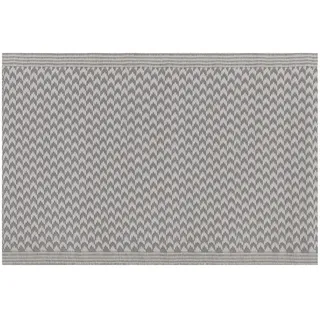 Beliani Outdoor-Teppich Mango 90/60 cm mit Zackenmuster Rechteckig , 60x90 cm , Teppiche und Böden, Teppiche, Outdoorteppiche