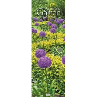 Gärten 2024 - Foto-Kalender - Wand-Kalender - King-Size - 34x98: Gardens