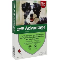 Bild Advantage 250 für Hunde 4 x 2,5 ml