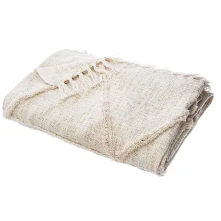 Atmosphera Createur d ́interieur Bettüberwurf 130 x 180 cm Beige