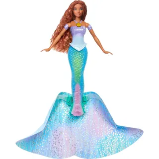 Mattel Disney Puppe Kleine Meerjungfrau mit magischer Verwandlung