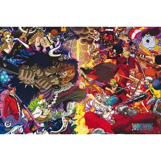 ABYstyle GB eye Abystyle GBYDCO011 One Piece 1000 Logs Final Fight Maxi-Poster, 61 cm x 91,5 cm