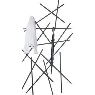 Spinder Garderobenleiste MATCHES 100 x 184 cm Schwarz