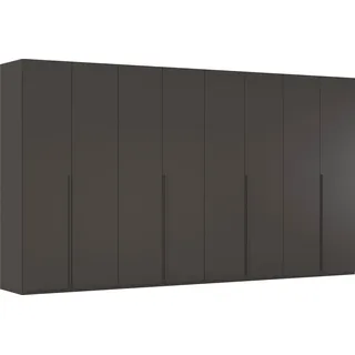 Rauch Drehtürenschrank Montclar 400 x 223 x 60 cm Grau/Schwarz