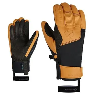 Ziener Skihandschuh GANZENBERG black tan - 8,0