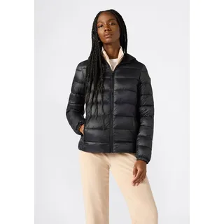 Steppjacke CHAMPION "Light Outdoor Polyfilled Hooded Jacket", Damen, Gr. L (42/44), nbk, Obermaterial: 100% Polyamid. Futter: 100% Polyester. Wattierung: 100% Polyester, Jacken Steppjacke, für sportliche Aktivitäten, mit Polyester-Wattierung