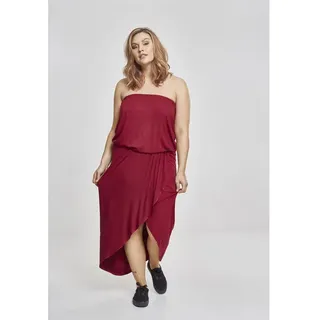 Urban Classics Vicoe Bandeau Big Kleid - Bordeaux - 4XL