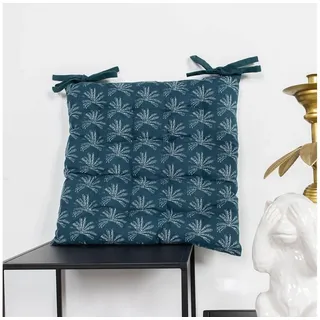 Today Stuhlkissen HOTEL TROPIK 38 x 38 cm Blau