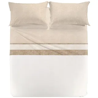 Caleffi - Bettwaren & Bettwäsche, Decke, Bettdecke 255x200 cm, Bettwäsche-Set für Doppelbett, Bettdecken-Bezug 255x200 cm + 2 Kissenbezüge 50x80 cm, 100% Baumwolle, nicht gepolstert, mit 40 cm Schlitz