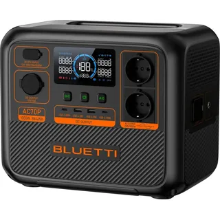 Bluetti PowerOak AC70P Portable Power Station 0,86 kWh