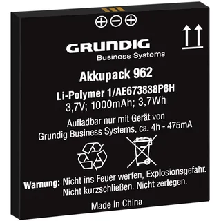 Grundig Li-Ion 1000 mAh Akku
