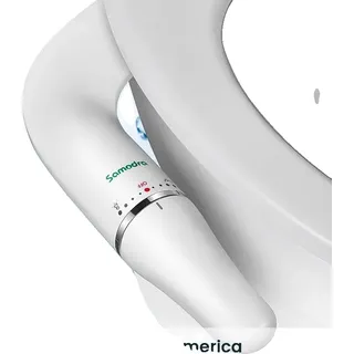 Toiletten-Bidet-Aufsatz, ultra-schlankes Design, einstellbarer Wasserdruck, 7-8 Nordamerika