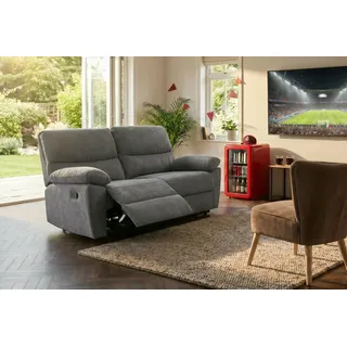 Home Affaire Couch Webstoff 2-Sitzer Grau