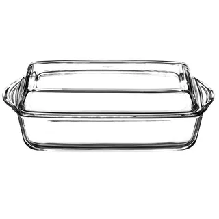 Ambition Auflaufform mit Deckel Glas 3,9 l Excellent Glasform ofenfest rechteckig spülmaschinenfest