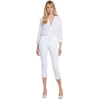 NYDJ Damen Chloe Capri Jeans, Optisches Weiß, 34