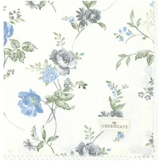 GreenGate Celestine Stoffserviette mit Spitze White 40x40cm