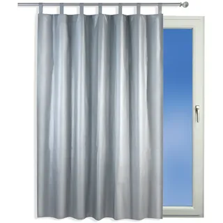 Wenko Thermo-Vorhang Schlaufen 130 x 200 cm Silber 1 St.