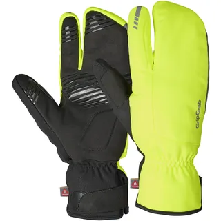 GripGrab Nordic 2 Winddichte Deep Winter 3-Finger Lobster Fahrradhandschuhe Gepolsterte Primaloft Radsport Handschuhe