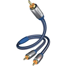 Bild Premium Audiokabel Cinch-Stecker - 2x Cinch-Stecker 3,0m blau / silber