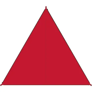 Bent Sonnensegel Zip-Canvas rot