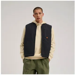 Santa Cruz Classic Label Weste - Washed Black - M,