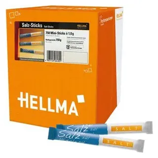 Hellma Salzsticks Jodsalz, 750x 1,0 g