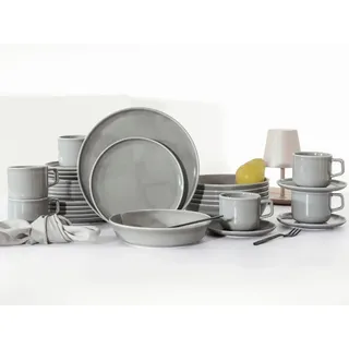 CreaTable Kombiservice 30-tlg. Hellgrau