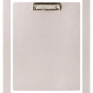 Falken Klemmbrett PURE Raw 22001600000F DIN A4 grau Karton, 1 St.