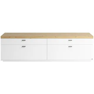 Set One by Musterring TV-Lowboard Lancaster Dekor Weiß