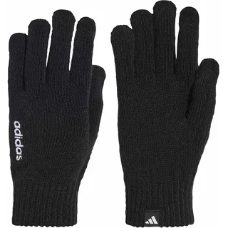 adidas Unisex Linear Gloves Gloves, Black/White, S