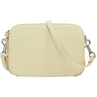 Liebeskind Berlin Umhängetasche Luka – Cross-Body Bag aus Leder mit verstellbaren Schulterriemen – kleine Schultertasche, Fächer mit Reißverschluss – Shoulder Bag, 14.5 x 20.5 x 7 cm,Lemonade