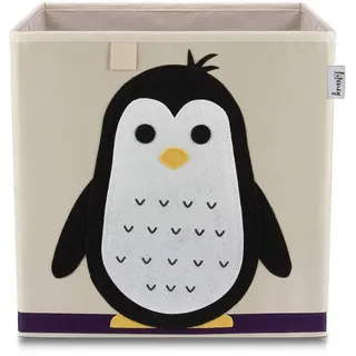 Lifeney Aufbewahrungsbox mit Pinguin Motiv 33,0 cm 1-tlg. bunt