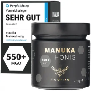 maorika Manuka Honig MGO 550+ 250 g