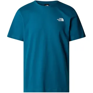 The North Face Redbox Nse Kurzarm-t-shirt - Mineral Ink / TNF Red - M