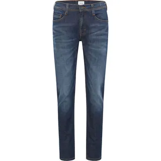 Mustang - Slim Fit - Herren 5-Pocket Jeans, Low Rise, Tapered Leg, Oregon Slim/Tapered (3116-5111) - Blau