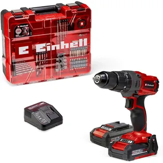 Einhell TE-CD 18/2 Li-i inkl. 2 x 2,0 Ah + Koffer + Zubehör